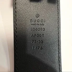 Gucci Wide Leather Belt 2015 Re-Edition - Size 75 Gucci | Accessories | Gucci 25 Reedition Wide Leather Belt  main image 4